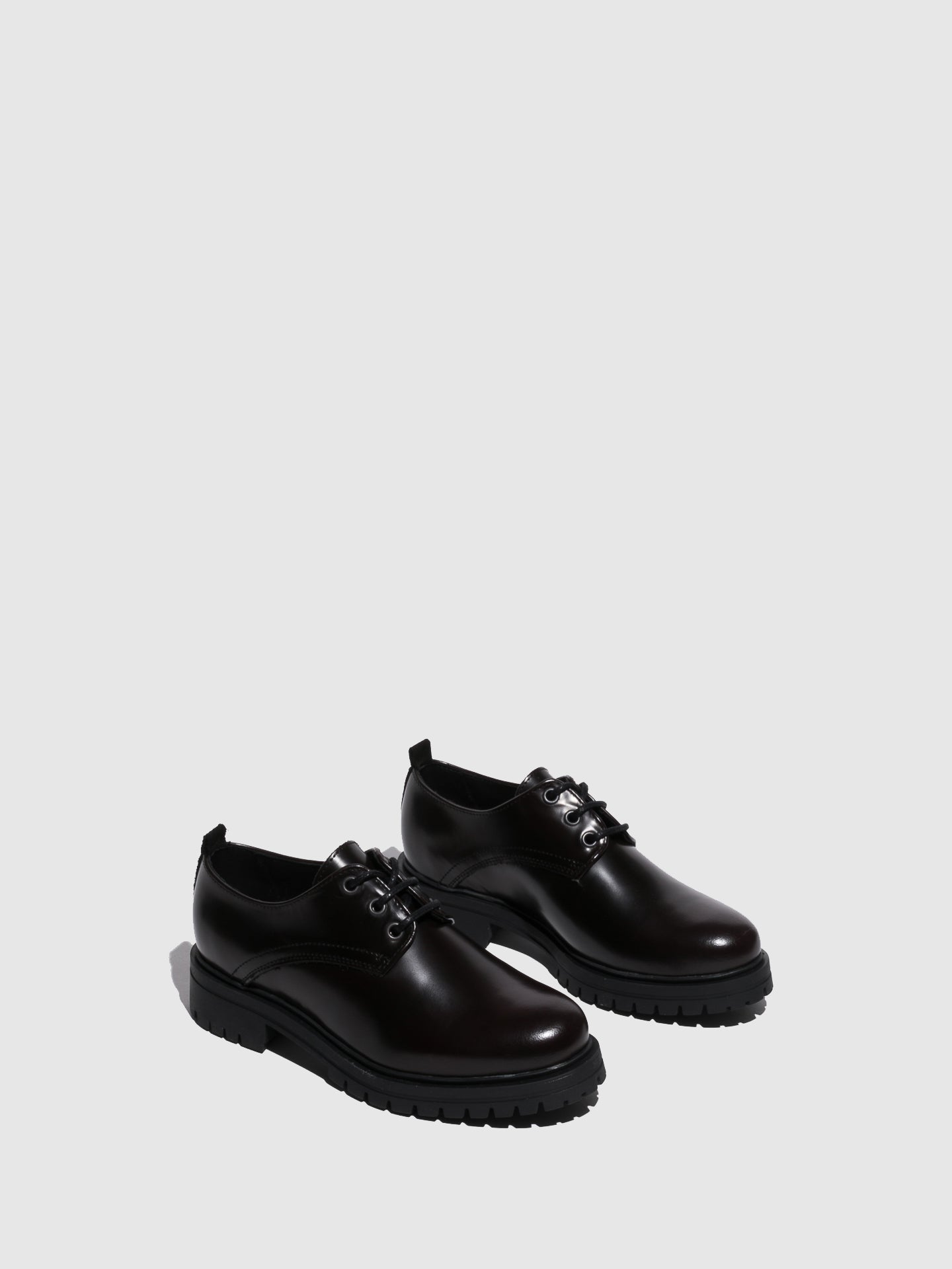 Fungi Sapatos Rasos em Carmesim